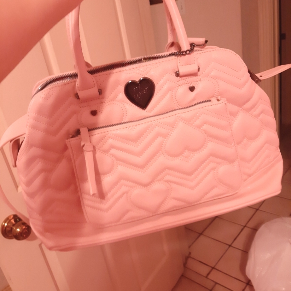Large Pink Betsy Johnson bag